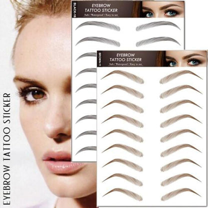 Cejas Fáciles De Aplicar Accesorios Profesionales Productos De Maquillaje Auténticos Tinte Para Cejas Múltiples Estilos Para Elegir, Marrón-01, 1 PC