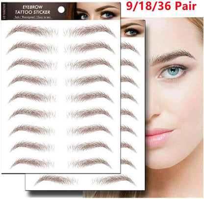 Cejas Fáciles De Aplicar Accesorios Profesionales Productos De Maquillaje Auténticos Tinte Para Cejas Múltiples Estilos Para Elegir, Marrón-01, 1 PC